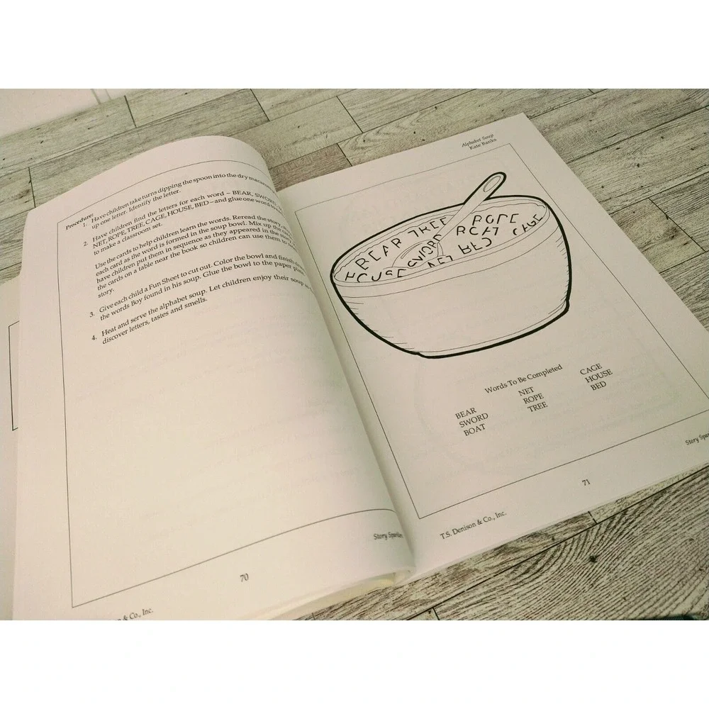 Book story sparklers
